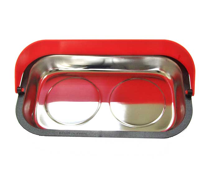 9-1/2 in. Magnetic Parts Tray with Hood