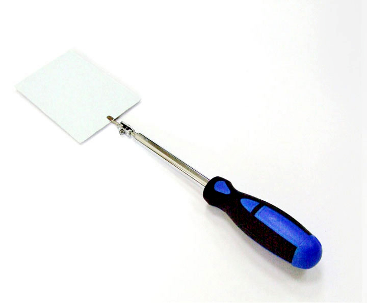 1102BP Large Telescoping Rectangular Stainless Steel Inspection Mirror