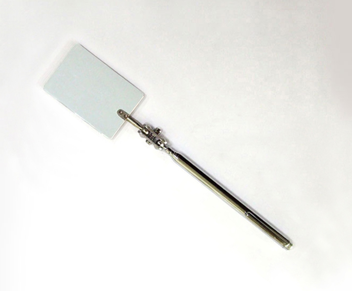 1104AP Magnetic Telescoping Rectangular Stainless Steel Inspection Mirror